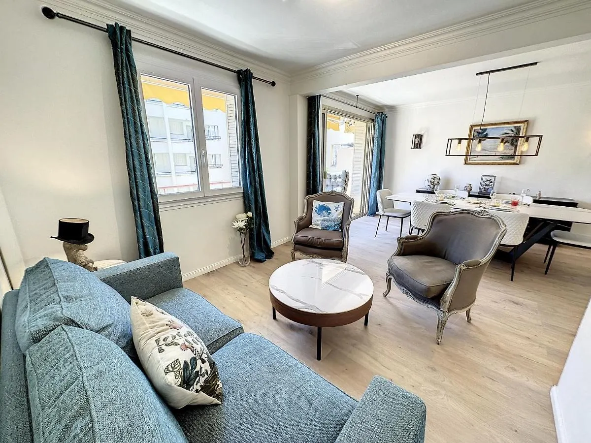 Bou3 - Appartement Climatise, 2 Chambres A Quelques Metres De La Croisette Cannes Apartament